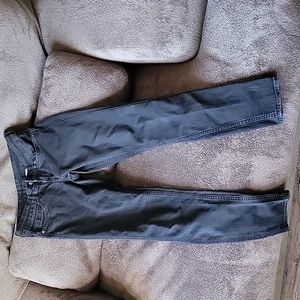 Long black stretch jeans